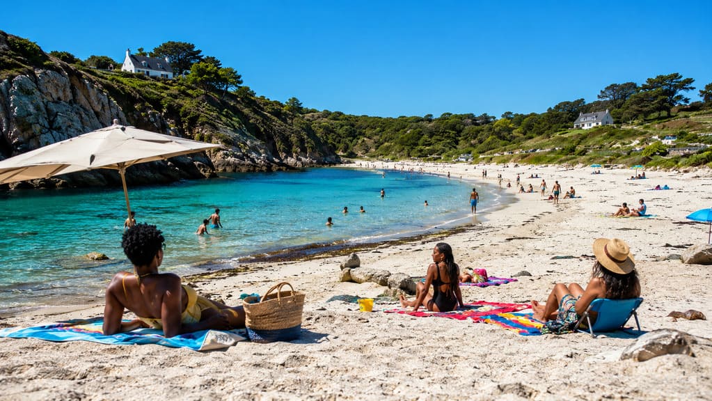 Découvrez la plage Rospico à Nevez dans le Finistere en Bretagne